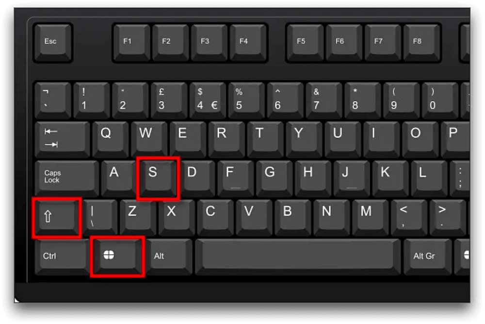 windows 10 screenshot keyboard shortcut